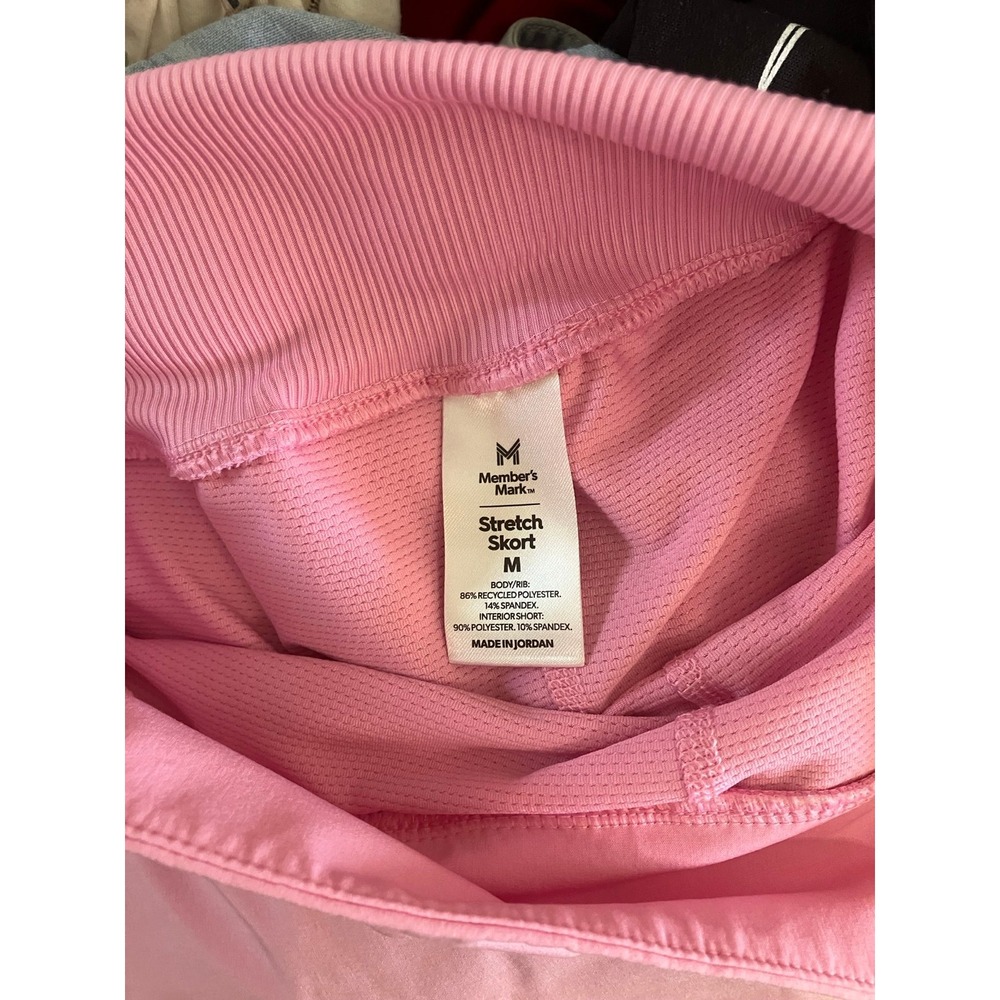 Members Mark Bubblegum Pink Skort Women's Wize Medium Athleisure Workout - Picture 4 of 5